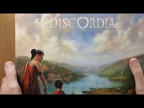 Discordia review boardgame #unboxing AmassGames #nero #gamer #games #euro #spiel #essen #dice