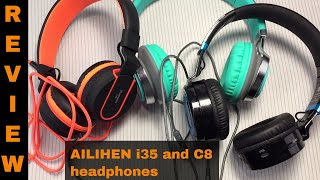 REVIEW: AILIHEN i35,C8 Headphones, Under $17