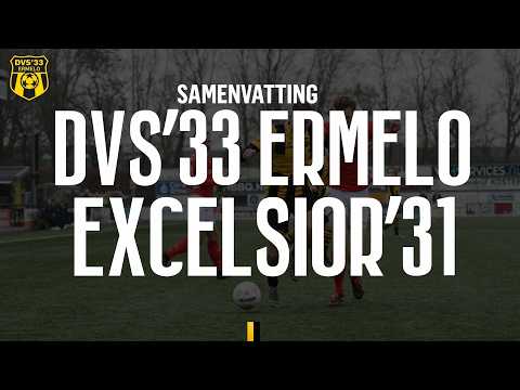 DVS LOOPT IN HET MES VAN EXCELSIOR'31