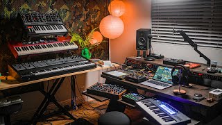 Using My Whole Studio To Make House Music & Ableton Live To Record It // One Of My Best Basslines!