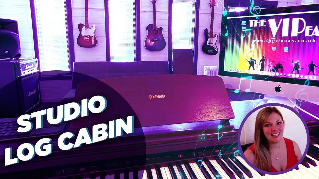 Music Studio Log Cabin