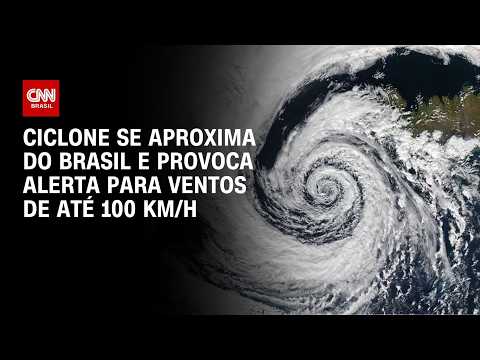Ciclone no Brasil: veja onde há risco de ventos intensos e mudanças no tempo