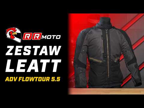 LEATT ADV FLOWTOUR 5.5 _ komplet motocyklowy adventure na lato