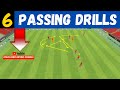 🎯Passing Combination Drills Soccer / 6 Passing Drills (2021)