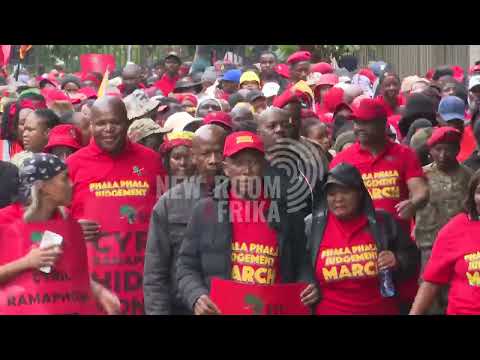 EFF marches to Con Court for the release of Phala Phala Judgment