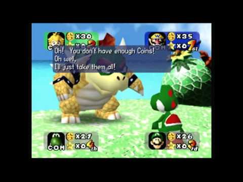 mario party nintendo 64 español