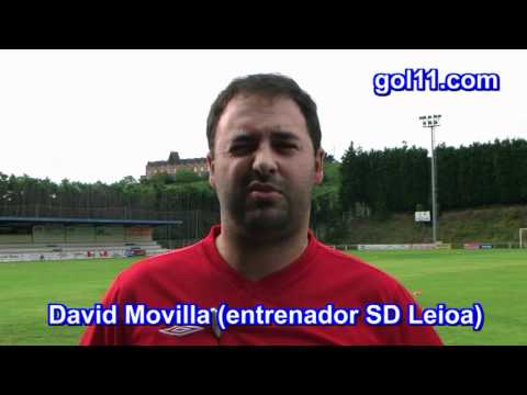 David Movilla, entrenador SD Leioa