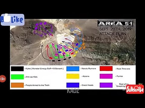 Area 51 Attack Plan September 20, 2019