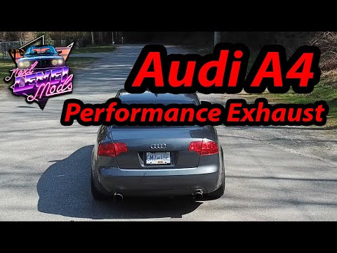 Audi A4 2.0L Turbo - ECS Cat-Back Exhaust System Review & Install
