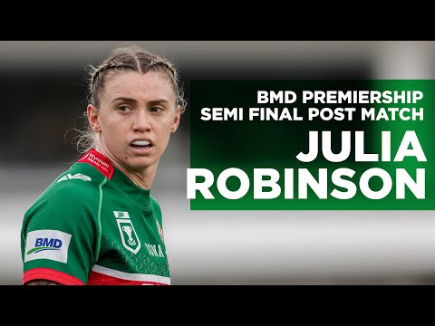 BMD Premiership semi final: Julia Robinson