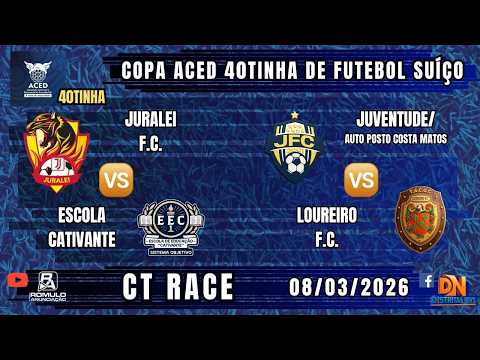 #---- 🏆 Copa ACED 40Tinha - 1ª Rodada / ⚽ (2 JOGOS) ⚽