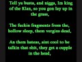 Evil Pimp - Lights on da Bucket (LYRICS!!!) 