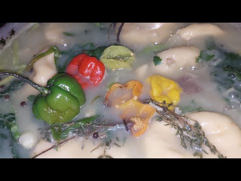 HOW TO COOK JAMAICAN PEPPER POT SOUP / OUR VERSION