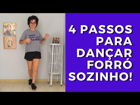 Como dançar forró sozinho? 4 passos pra você aprender! #dançandoforró #mulheresnoforró