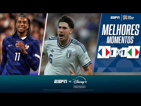 Gols e melhores lances de França x Itália