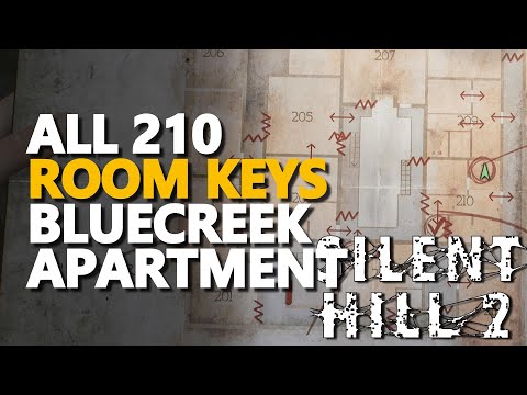 All Blue Creek Apartment 210 Keys Room Silent Hill 2 Remake