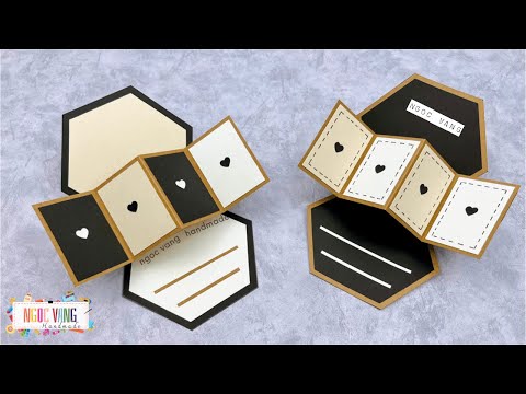 (Tutorial) Pop Up Card - NGOC VANG Handmade