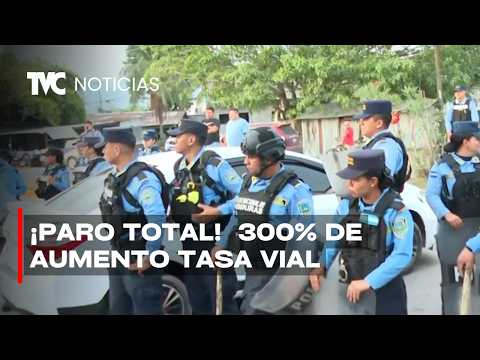 Taxistas en El Progreso protestan contra brutal aumento del 300% a tasa vial