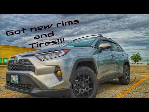 Got new rims and tires on my Rav4 5th Gen!