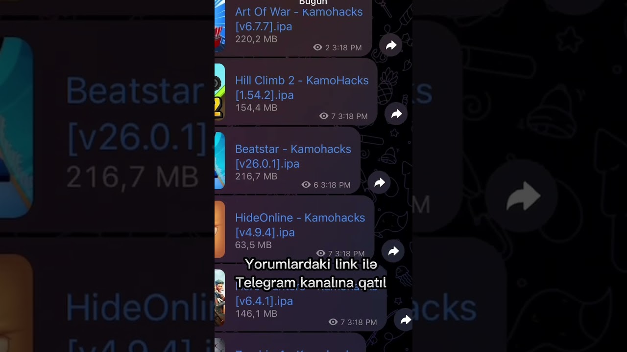 ios ipa telegram channel