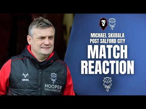 Michael Skubala post Salford City