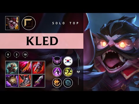Kled Top vs Gragas - KR Master Patch 25.24