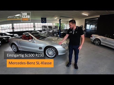 Einzigartig SL500 R230 Brilliantsilber Berryrot vom SL Spezialist, Kaufberatung SL sicher Kaufen, 7G