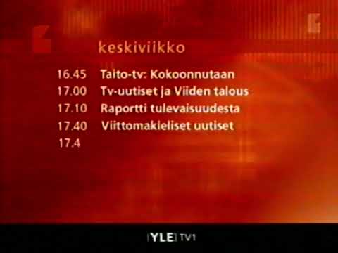 YLE TV1 19.05.2004 - Ohjelmatiedot #2