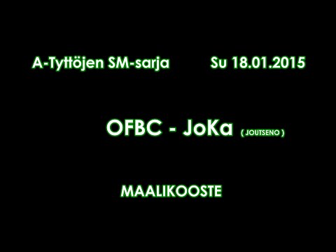 Maalikooste: OFBC - JoKa (18.01.2015)