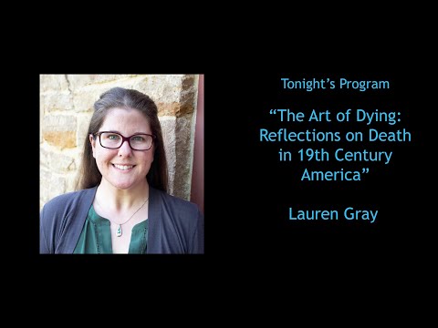 Virtual Museum After Hours - The Art of Dying: Reflections on Death in 19th Century America