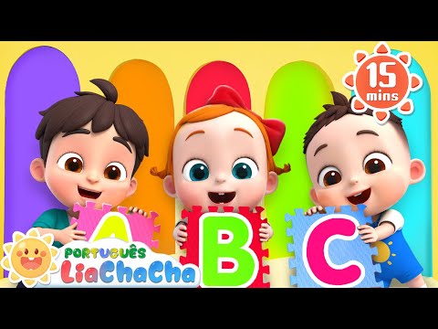 Aprender o Alfabeto 🔠 | O Abecedário de A a Z | LiaChaCha em Português - Músicas Infantis