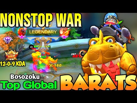 BARATS BEST BUILD IN 2021 | TOP GLOBAL BARATS Bosozoku - MOBILE LEGENDS