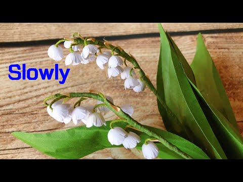 ABC TV | How To Make Lily Of The Valley Paper Flower With Shape Punch #1 (Slowly) - Craft Tutorial