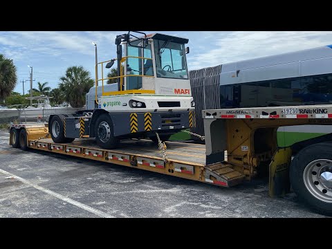 Unloading a MAFI T230 LPG Yard Truck Nashville, TN