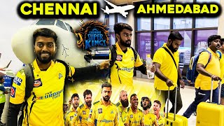First IPL Match 2023 !! Chennai to Ahmedabad Flight Journey | DAN JR VLOGS