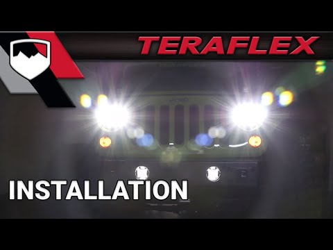 TeraFlex Install: JW Speaker Headlights (Model 8700)