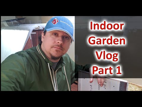 Gardening Indoors Vlog Part 1 of 10