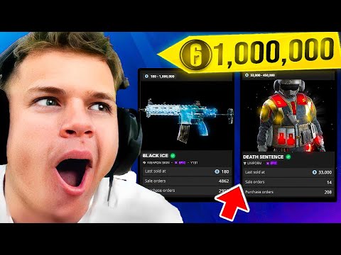 I Spent $10,000 On The RAREST Skins in Rainbow Six Siege