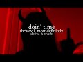 lana del rey - doin time (slowed & reverb) // lyrics