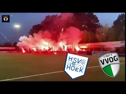 HSV Hoek vs. VVOG 25.09.2021 pyro ultras choreo hooligans