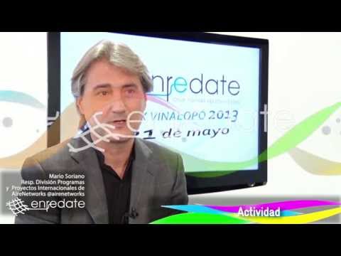 Entrevista a Mario Soriano en Enrdate Elx-Baix Vinalop 2013 