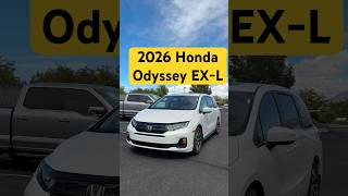 2026 Honda Odyssey EX-L – What You Get Standard! #cartok #autoreview #honda #odyssey #exl