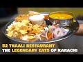 Karachi Street Food 52 THALI Restaurant Makhni Dal Chawal Thali Food Tribune