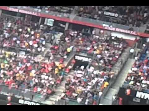 Rennes - FCN 29 09 2013 Juste après le but de Lucas Deaux