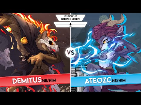 Ignition 266 - Round Robin - Demitus (Forsburn) Vs Ateozc (Absa)