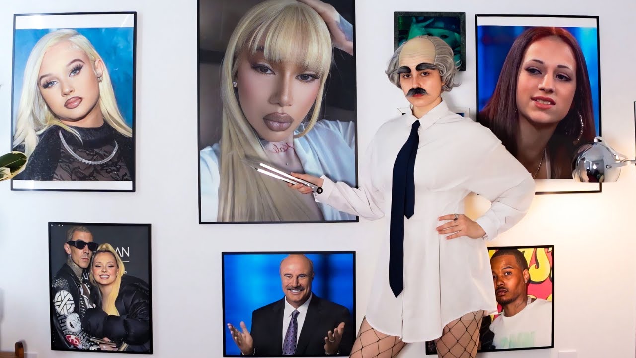 chronically online girl explains Bhad Bhabie & Alabama Barker drama + lore.