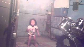 funny baby dancing to party in the usa
