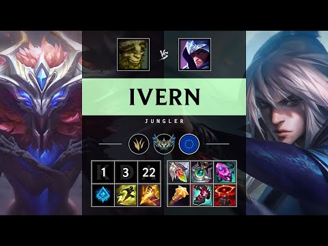 Ivern Jungle vs Talon - EUW Challenger Patch 25.20