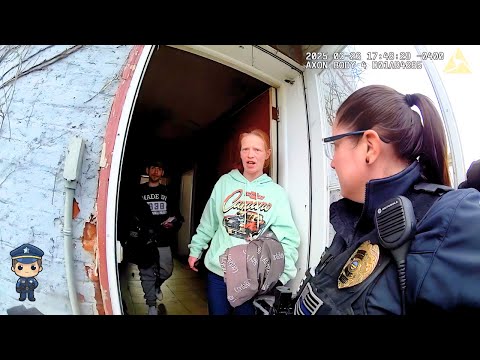 Police Surprise Squatters Living in a House They Destroyed