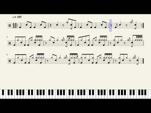 Camila Cabello - Havana (Drum Sheet Music)